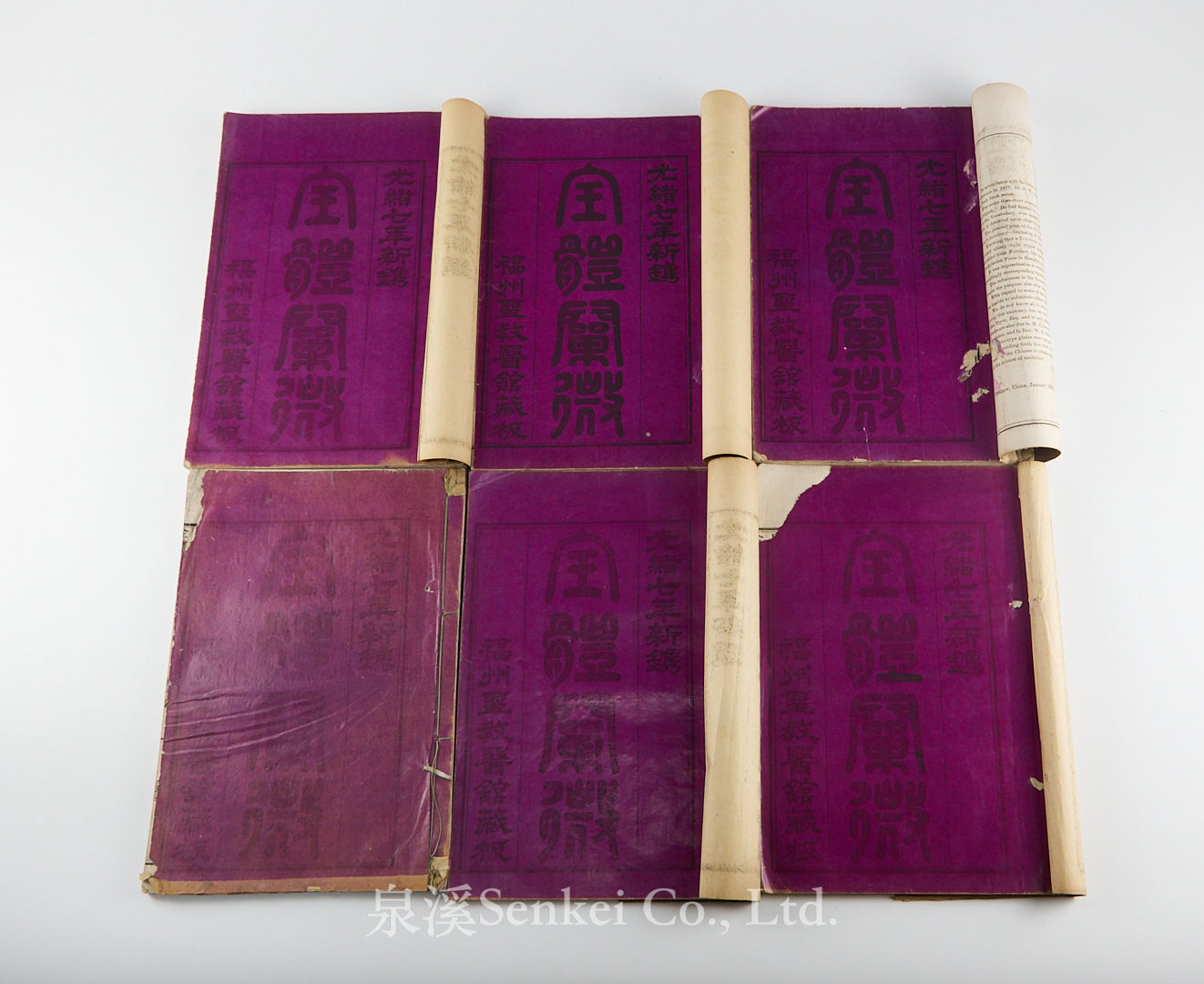 Quan Ti Chan Wei 全體闡微 [Anatomy descriptive and surgical in six volumes] 福州聖教醫舘, Foochow, 1881