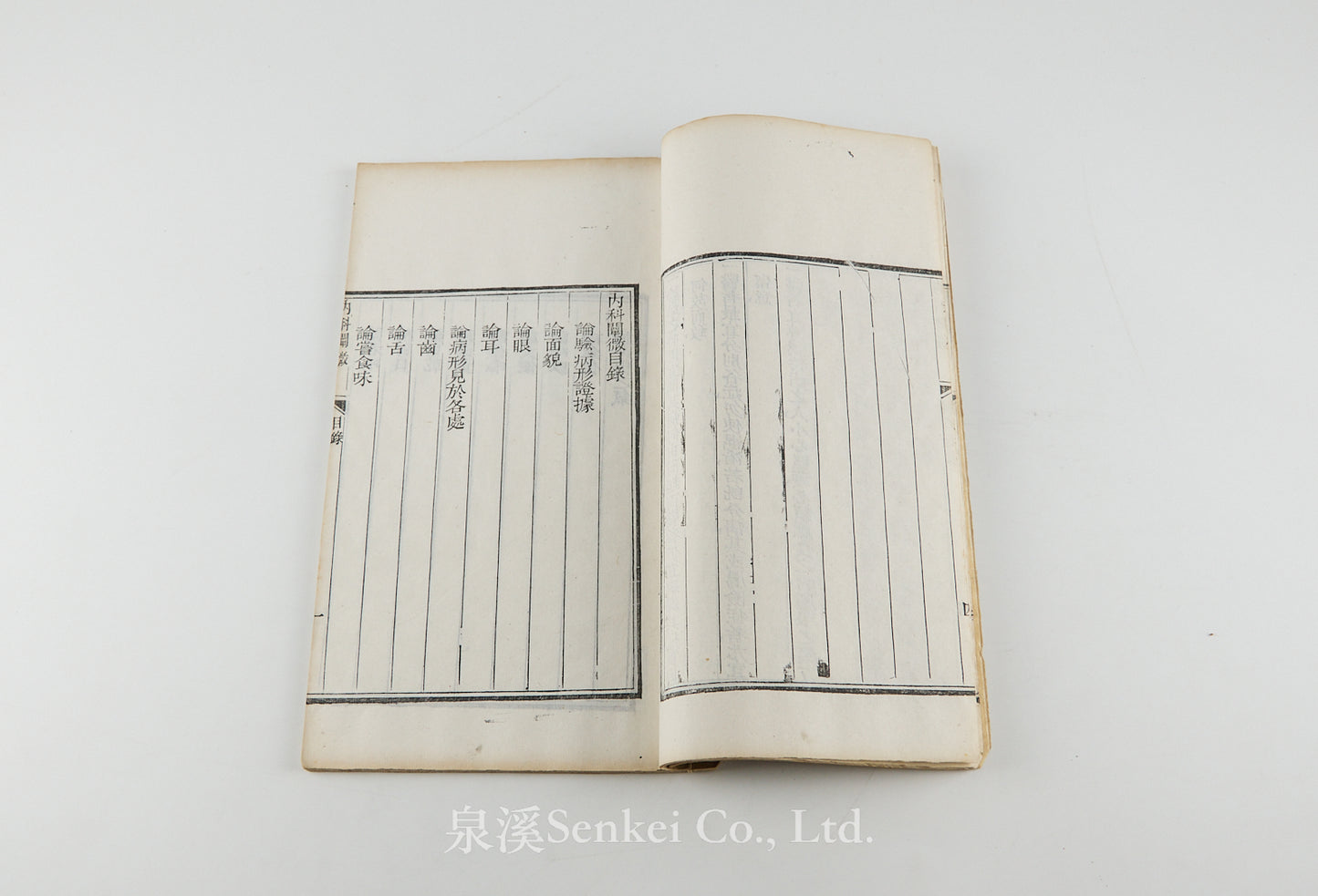 Neike Chanwei 內科闡微 [The Essentials of Internal Medicine in Chinese] 羊城博濟醫局藏板, 1873
