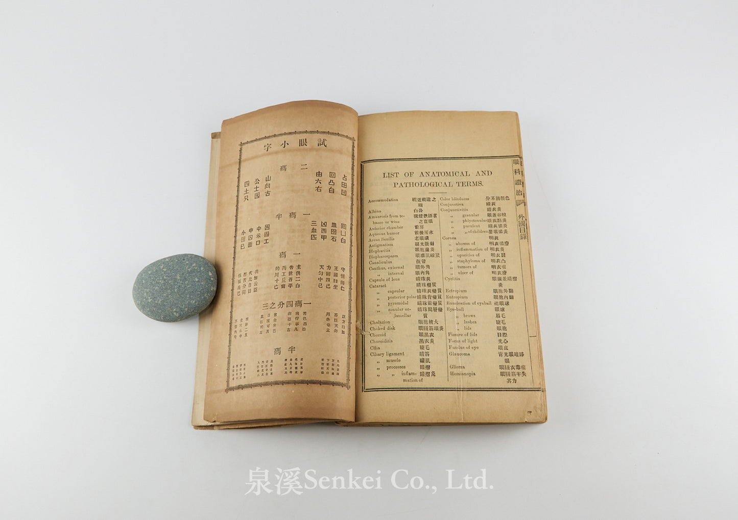 Yan ke zheng zhi 眼科證治 [Ophthalmology] 上海美華書館, 1895