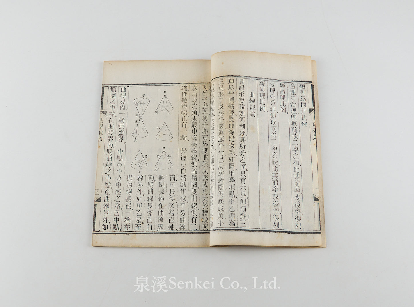 Qu Xian Xu Zhi 曲線須知 [Essentials of Curves] Shanghai, 1888