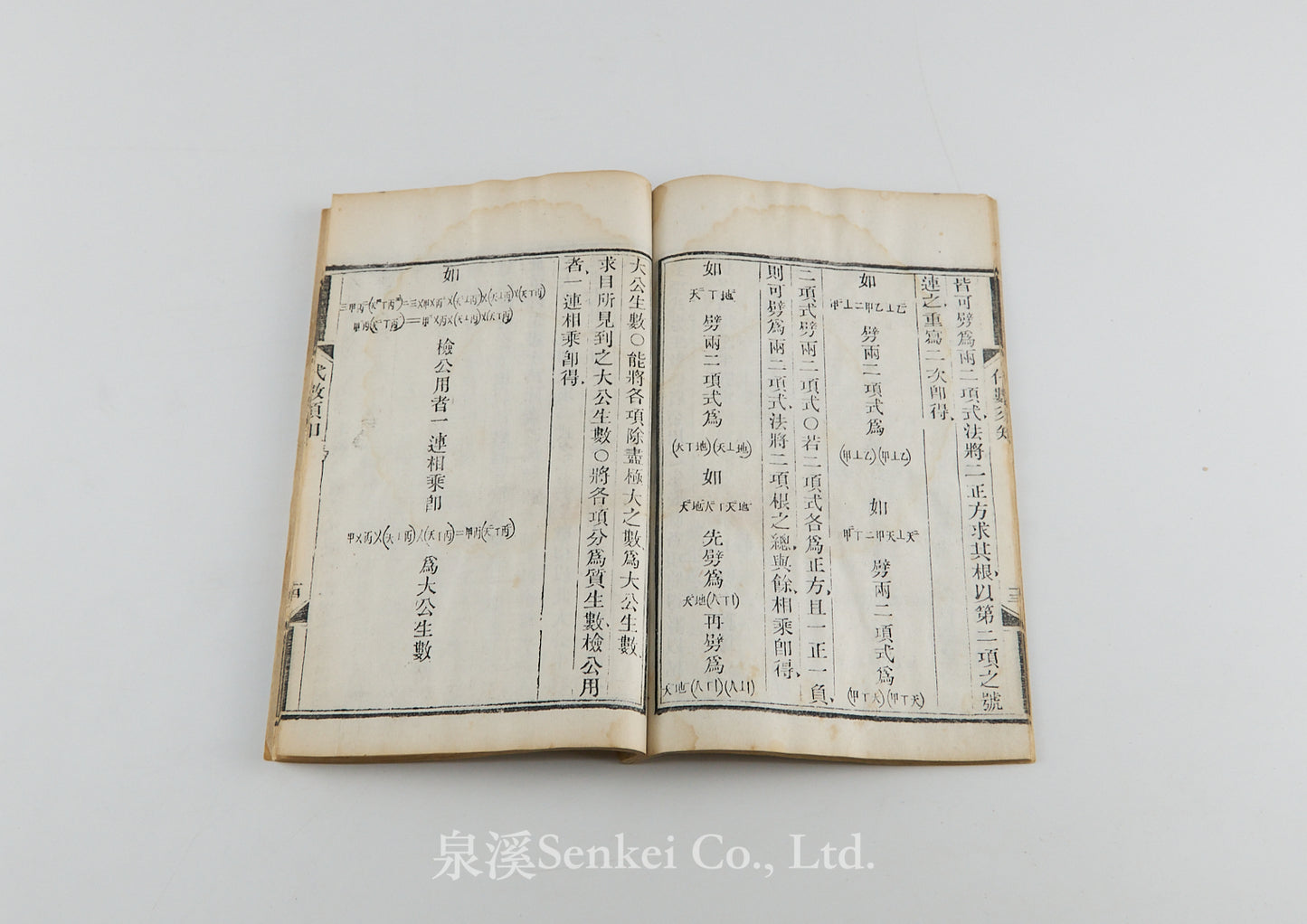 Dai Shu Xu Zhi 代數須知 [Essentials of Algebra] Shanghai, 1887