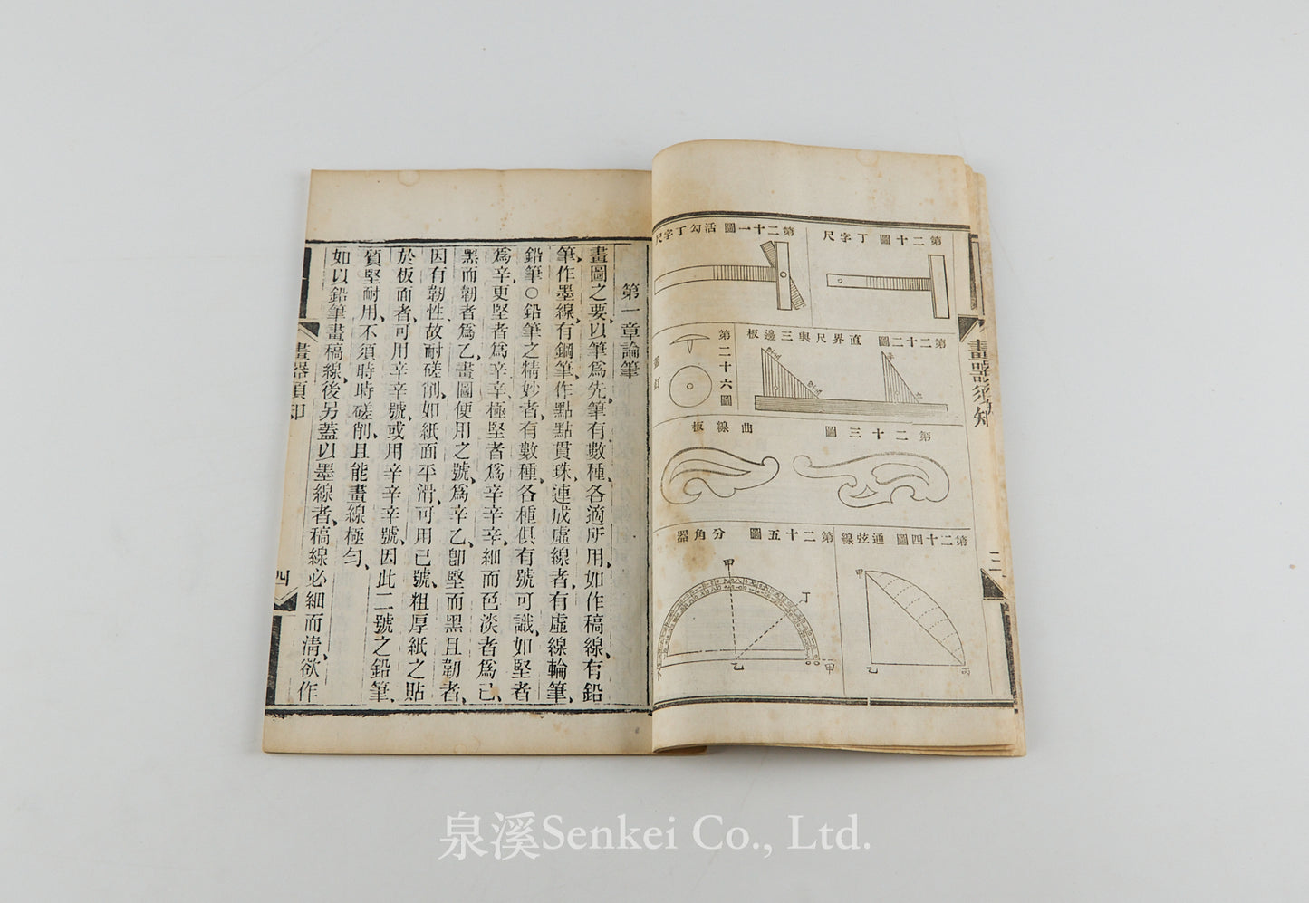 Hua Qi Xu Zhi 畫器須知 [Essentials of Drawing Instruments] Shanghai, 1888