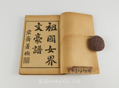 Zuguo Nüjie Wenhao Pu 祖國女界文豪譜 [Illustrated Biographies of Eminent Chinese Women Writers] 宣統元年 (1909), Qing dynasty