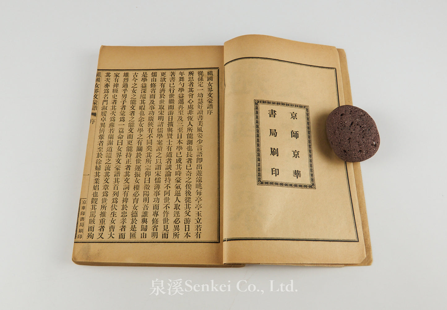 Zuguo Nüjie Wenhao Pu 祖國女界文豪譜 [Illustrated Biographies of Eminent Chinese Women Writers] 宣統元年 (1909), Qing dynasty