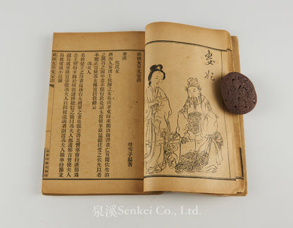 Zuguo Nüjie Wenhao Pu 祖國女界文豪譜 [Illustrated Biographies of Eminent Chinese Women Writers] 宣統元年 (1909), Qing dynasty