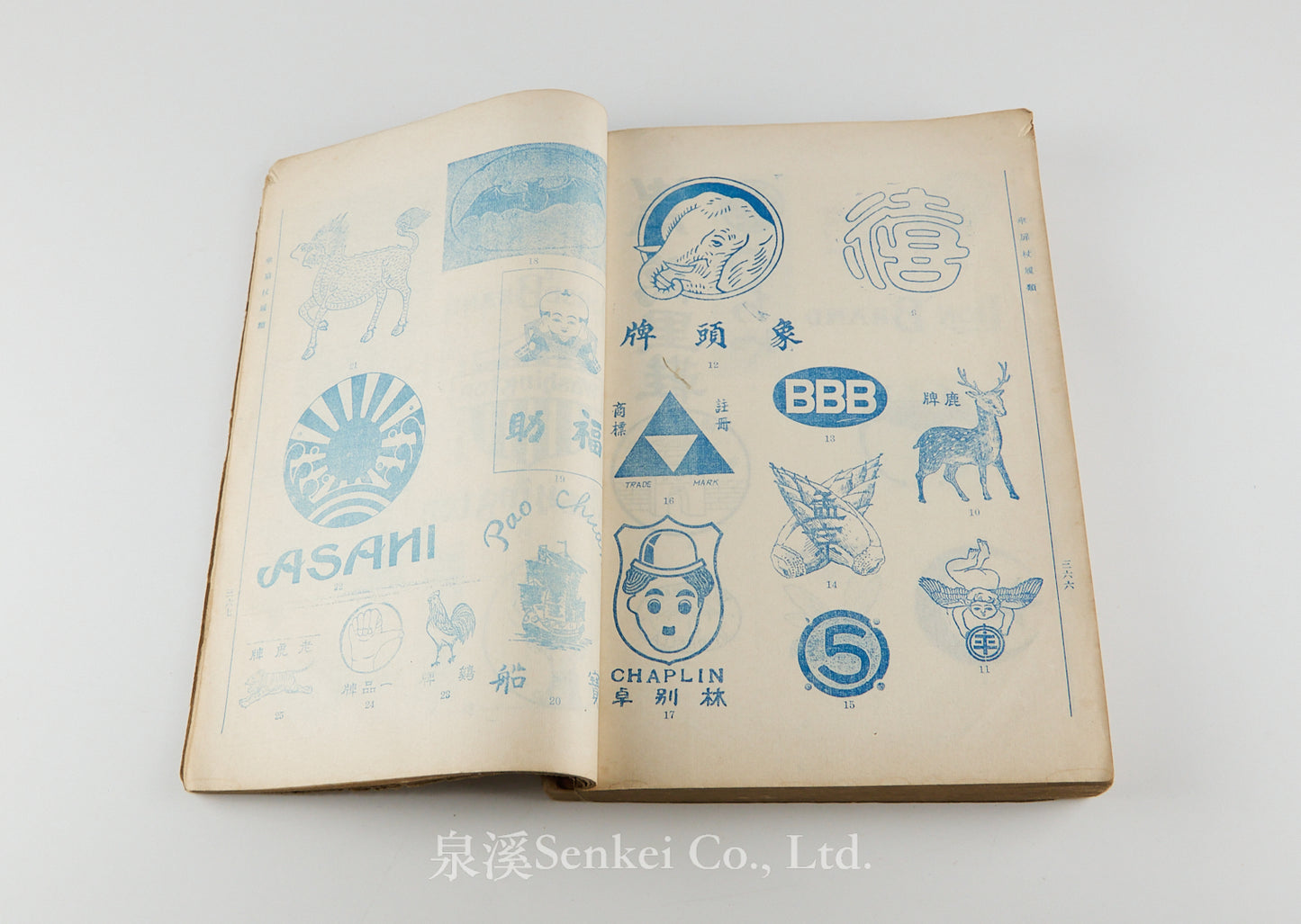 日本商標彙刊 [A Compendium of Japanese Trademarks in China, Compiled for the Boycott of Japanese Goods during the Sino-Japanese War] Shanghai, 1931