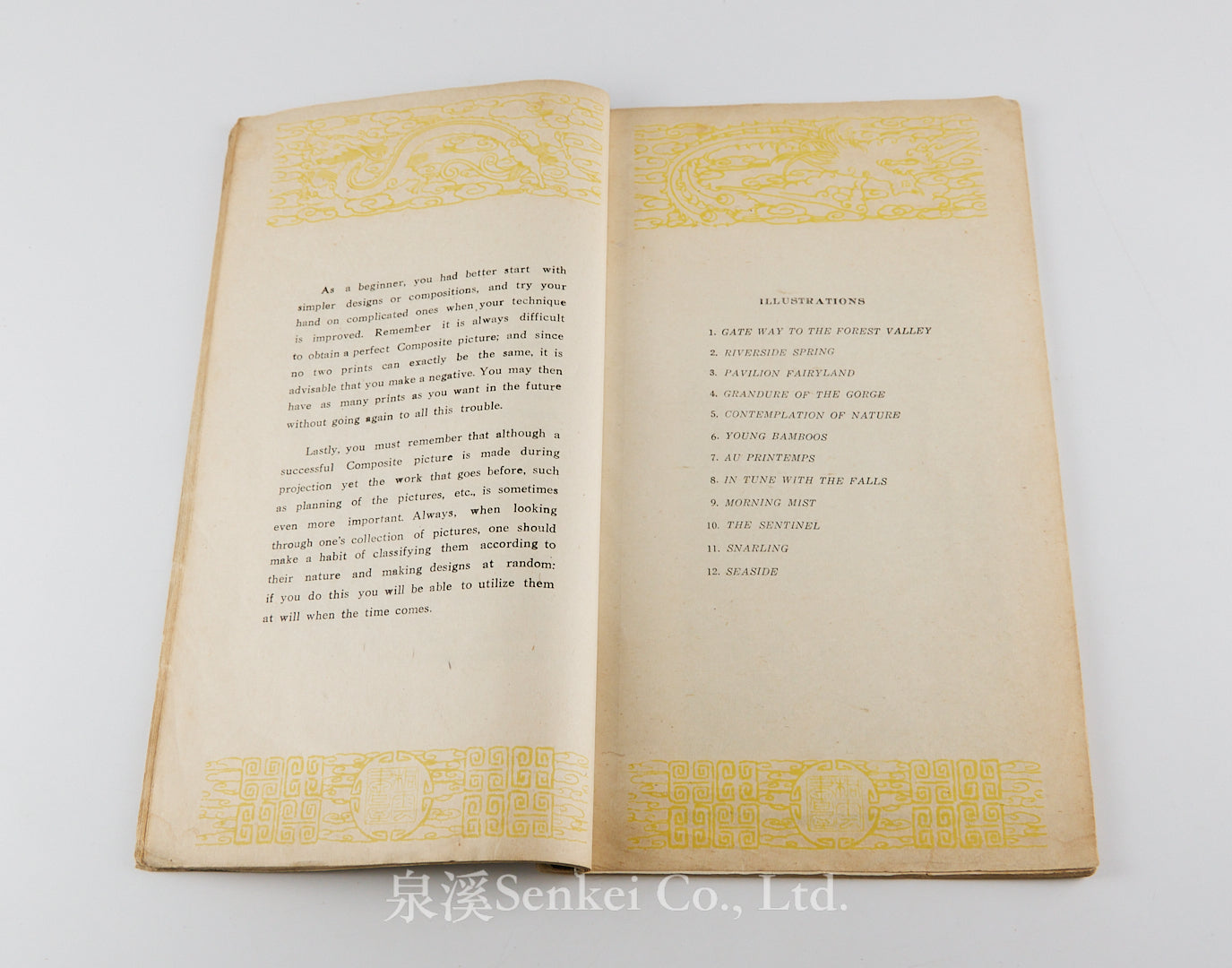 Composite Pictures and Chinese Art with illustrations by Chin-San Long 郎靜山集錦撮影 Self published, ca. 1940