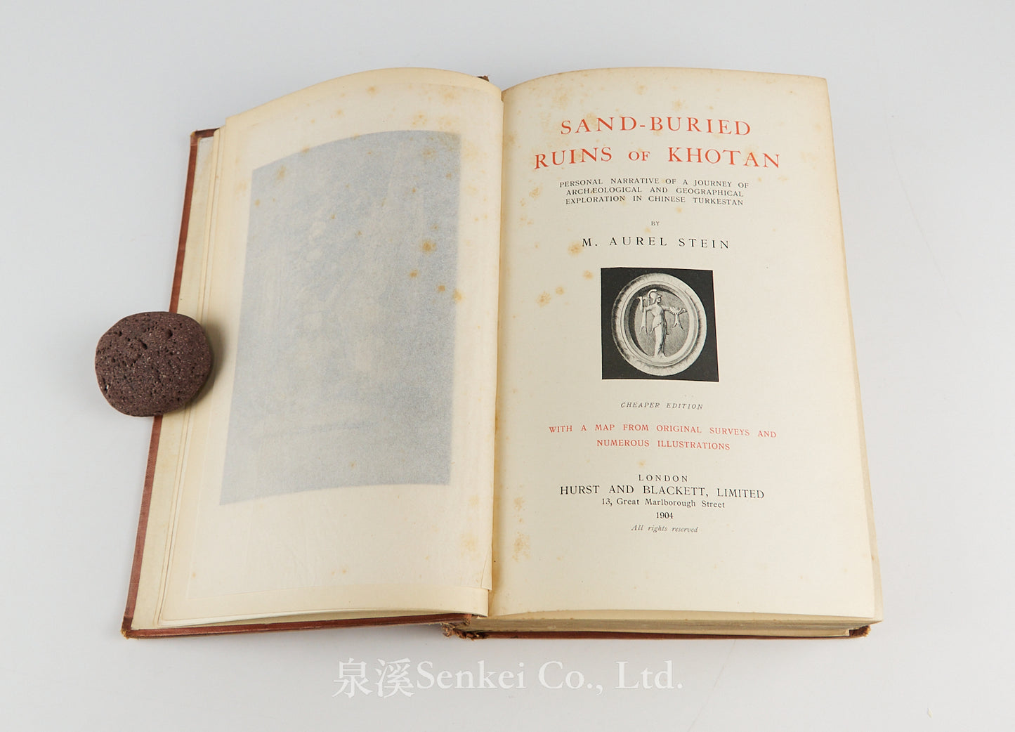 Sand-Buried Ruins of Khotan. Personal Narrative of a Journey of Archaeological and Geographical Exploration in Chinese Turkestan, 1904