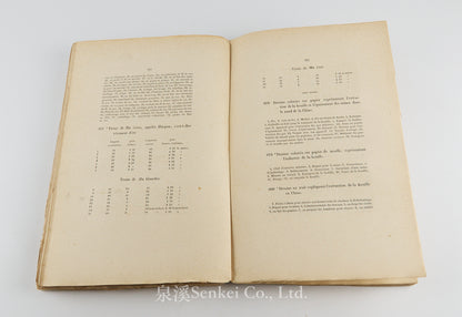 萬物解 Description Méthodique des Produits Divers recueillis dans un Voyage en Chine par Isidore Hedde de 1843 à 1846. With a large folding plan of Kou-Sou (Suzhou) and an exceptional silk plate on natural silk