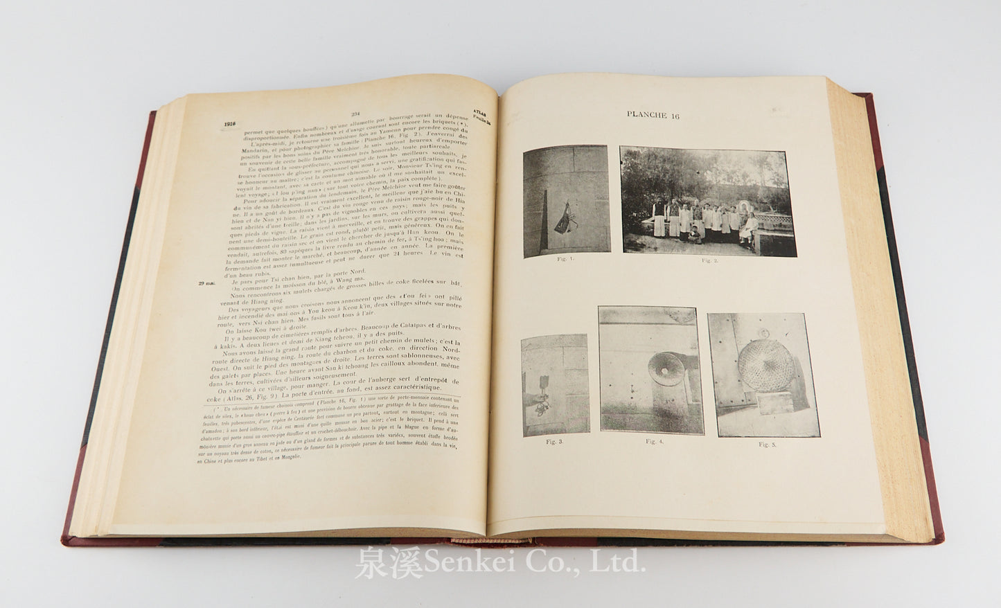 Hoang ho--Pai ho : comptes rendus de dix années (1914-1923) de séjour et d'exploration dans le bassin du fleuve Jaune, du Pai ho et des autres tributaires du golfe du Pei Tcheu ly 黃河流域十年實地調查記 1914-1923