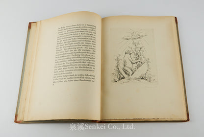 Der Affe Sun Wu Kung. Ein Chinesisches Marchen. Mit 11 Radierungen von Felix Meseck. 1923