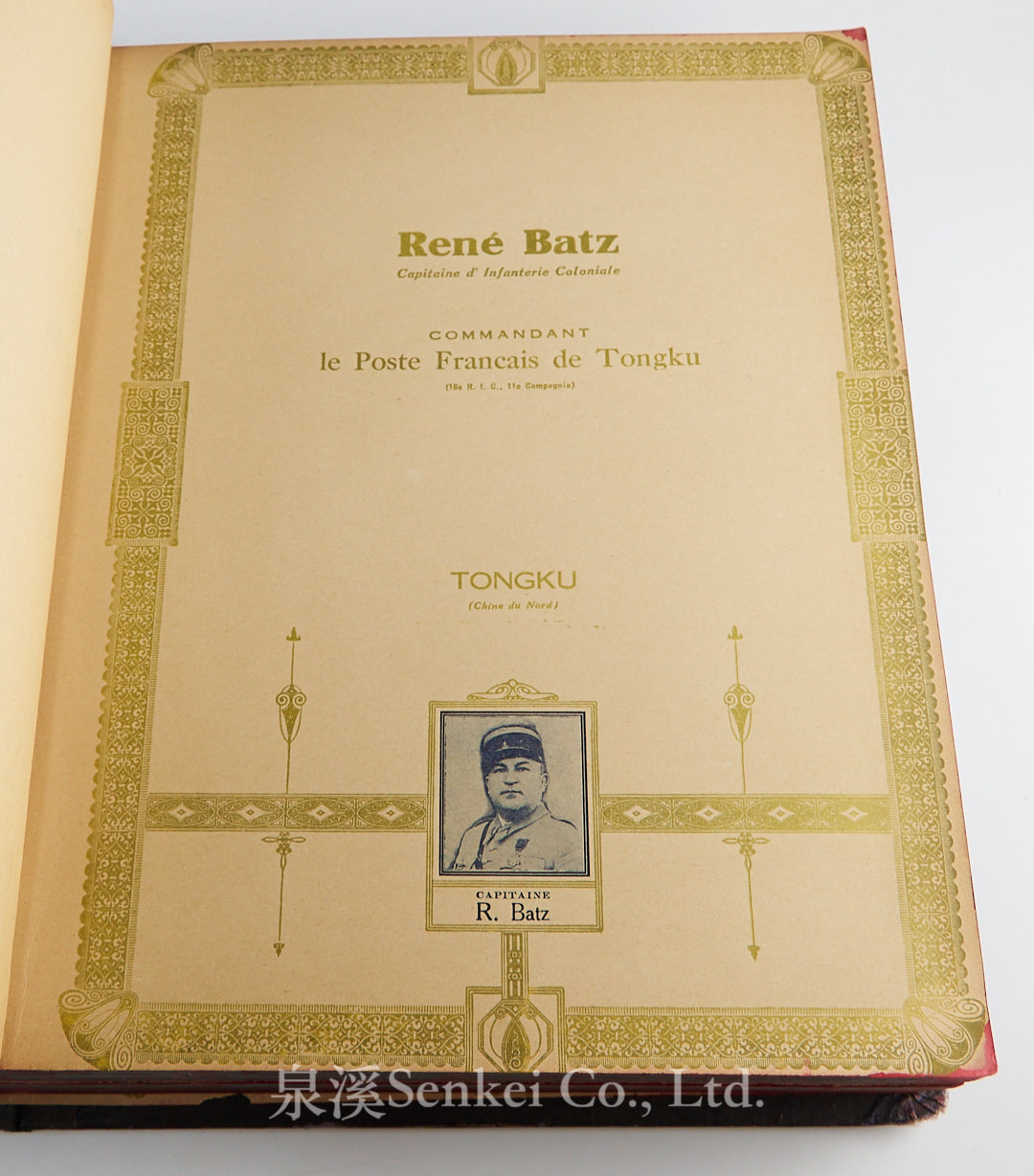 The Great International Golden Book of North China: Tongku, Tongshan, Linsi, Chaokochwang, Tang-Chiachwang, Chin-Wangtao and Shanhai-Kuan. A unique collection of portraits of distinguished Chinese and foreign residents. 1938