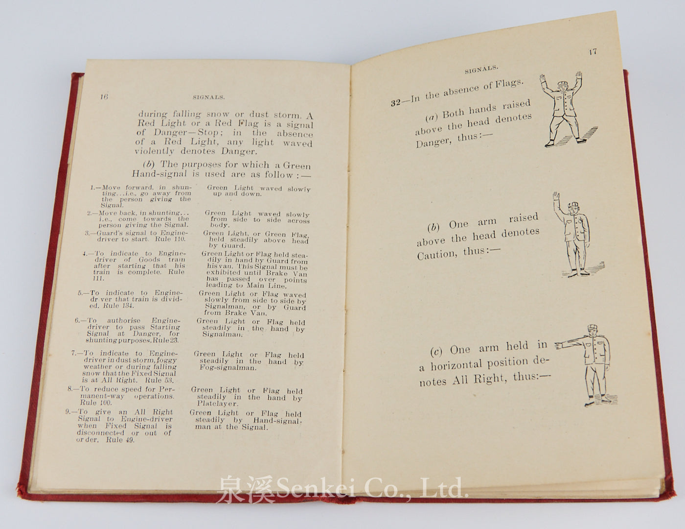 Rules and Regulations for the Guidance of the Officers and Men in the Service of the Peking–Mukden Line, 1916