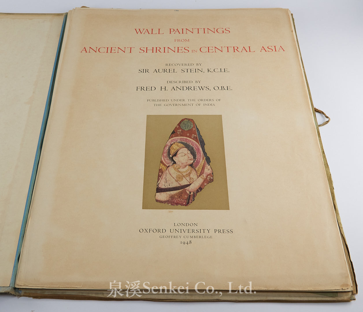 Wall paintings from ancient shrines in Central Asia (Atlas)